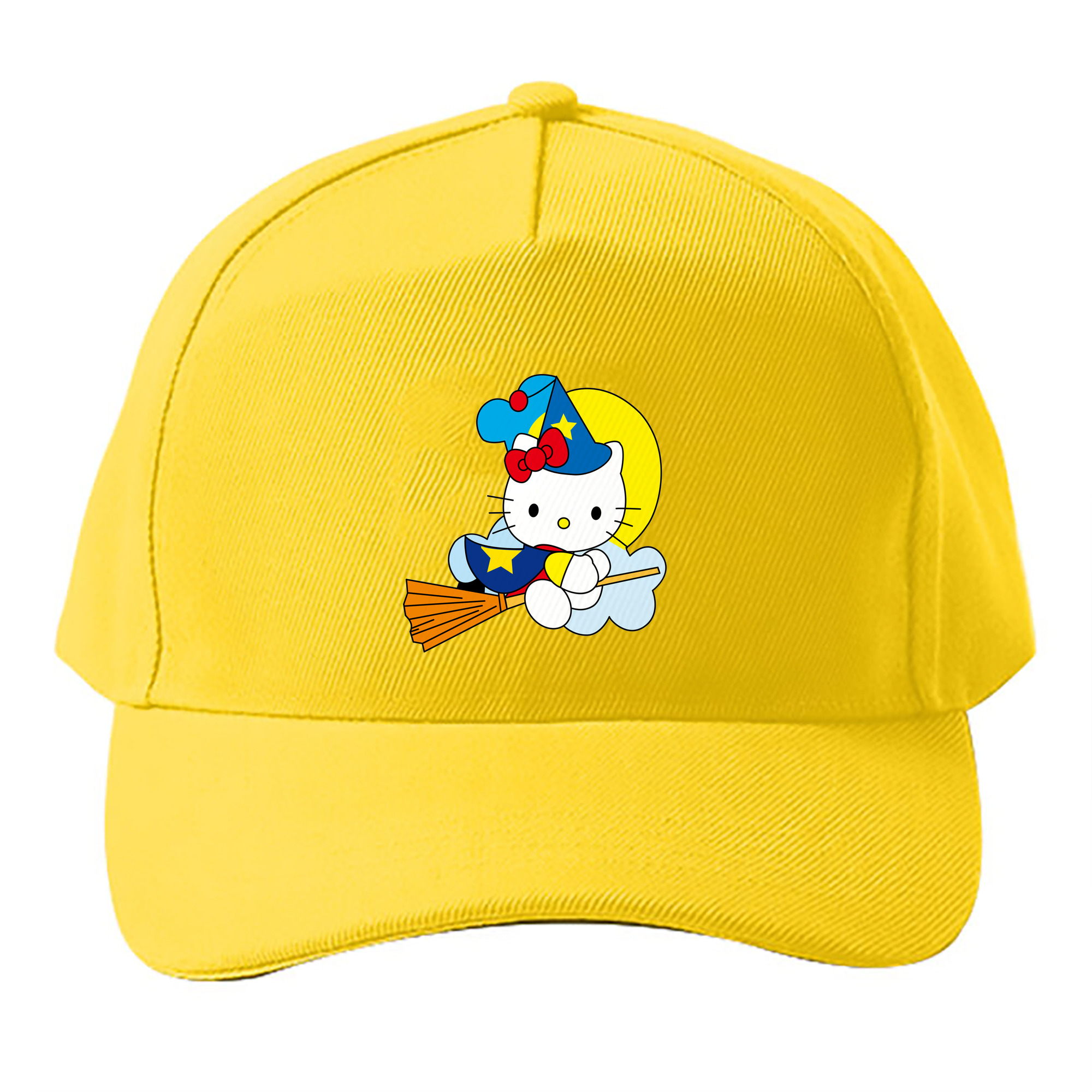 （画像用） Hello Kitty ハローキティ ベースボールキャップ 綿100％ 男女兼用 帽子 スポーツ
